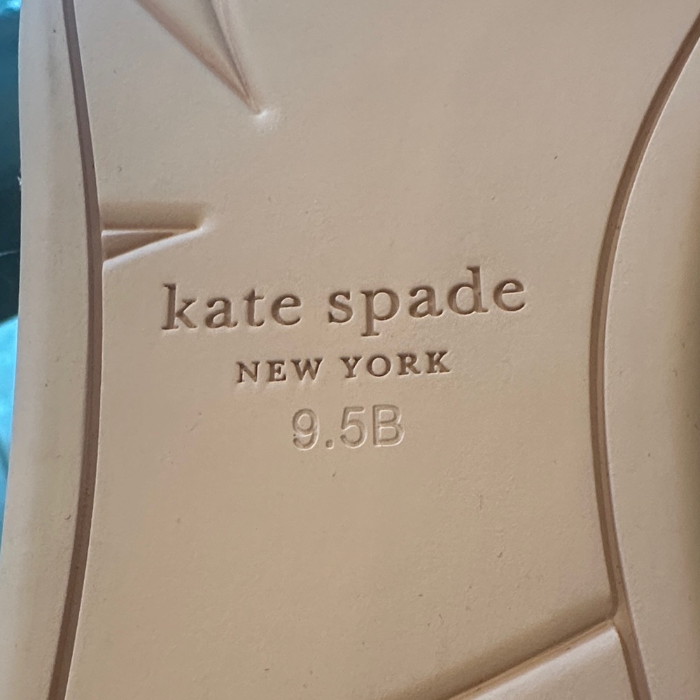 Brand New $120 Kate Spade Pink Rhinestone All That Glitters Slide Sandals sz 9.5 - Picture 10 of 16